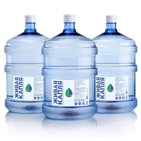 Заказать 10 бутылей воды Живая Капля всего за 1700 руб.